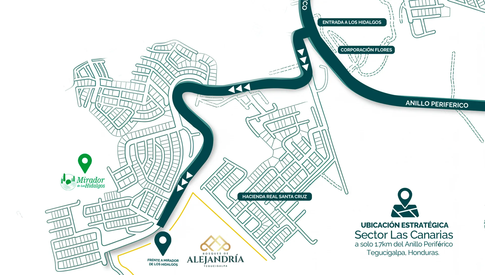 Ubicación Bosques de Alejandría