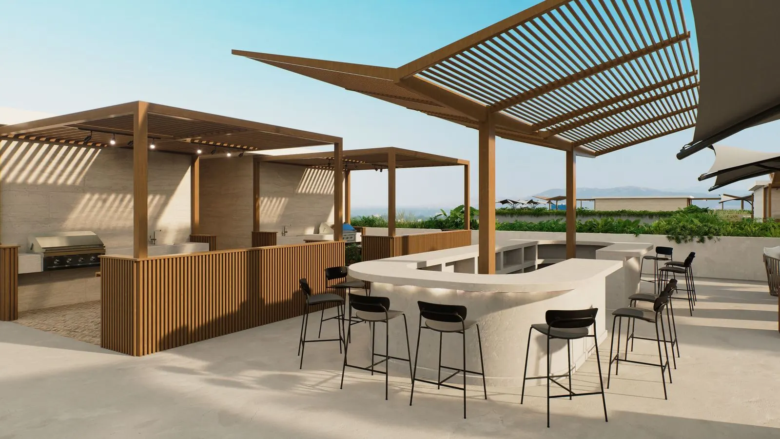 Rooftop · piso 16, Exteriores, render referencial